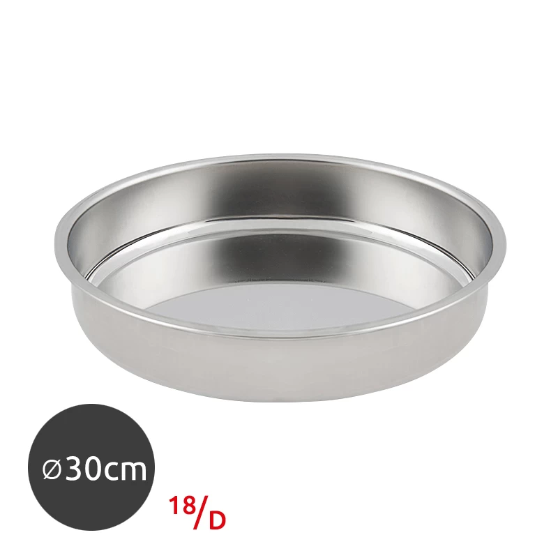 Roller 13030 Inox 30 εκ Στρογγυλό Ταψι