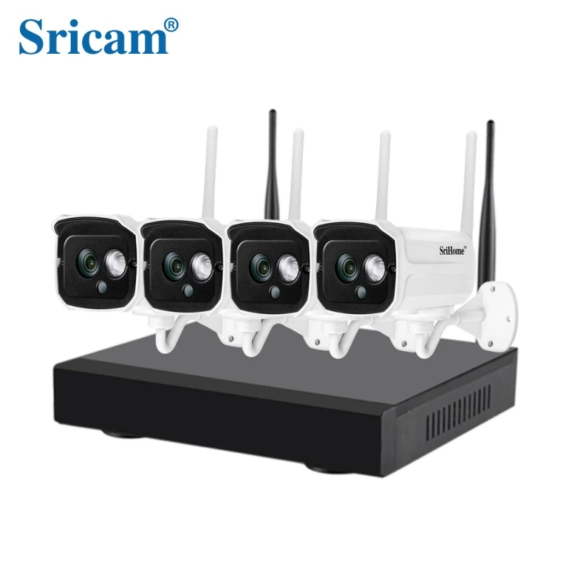 Sricam NVR NVS001 4-Channel 1MP HD IP (0804.0000)