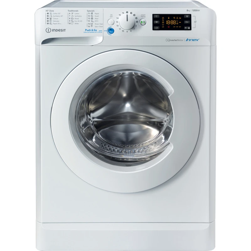 Indesit BWE 81284X W EE N Πλυντήριο ρούχων