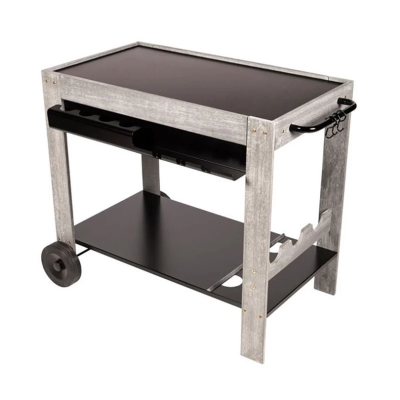 Somagic Perla Ξύλινο Τραπέζι για τοποθέτηση Ψησταριάς Υγραερίου (939248)