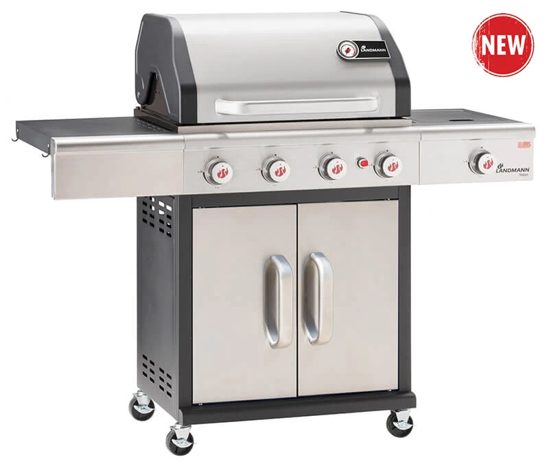 Landmann LD 12969 Triton maxX PTS 4.1 INOX Ψησταριά Υγραερίου