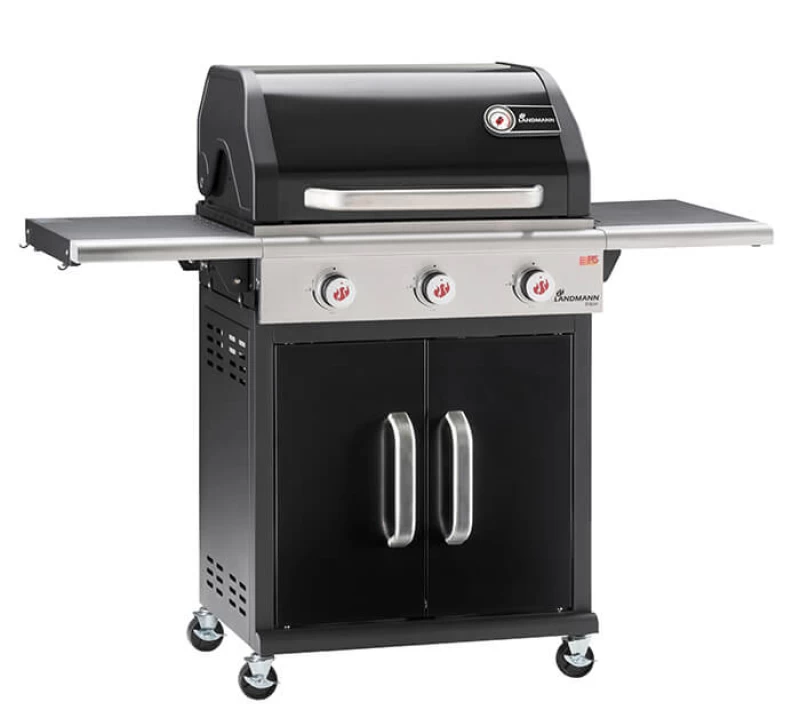 Landmann LD 12932 Triton PTS 3.0 Μαύρη Ψησταριά Υγραερίου