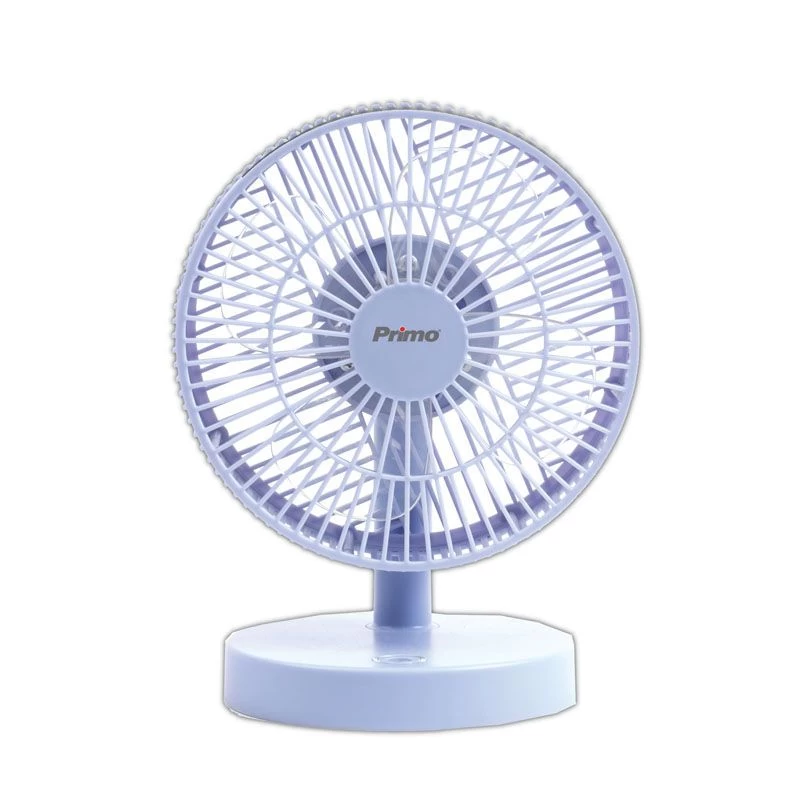 Primo PRMF-80421 7'' 18εκ Μώβ Επαναφορτιζόμενος Ανεμιστήρας Μίνι (800422)