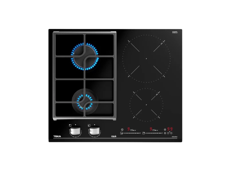 Teka JZC 64322 ABN Κεραμικό πλατώ γκαζιού + Επαγωγικό πλατώ εστιών με 4 ζώνες (112570113)
