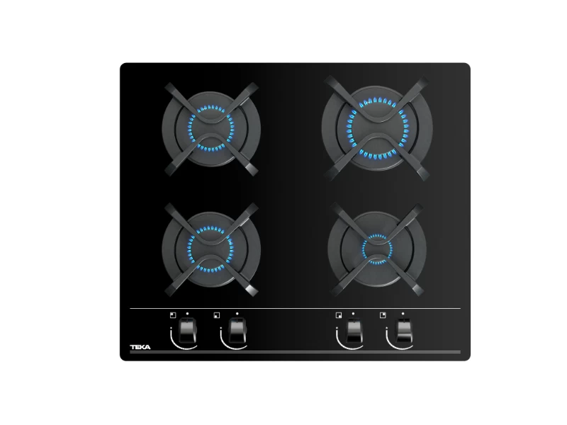 Teka GBC 64000 KBB Κρυστάλλινο πλατώ γκαζιού 60cm (112580005)