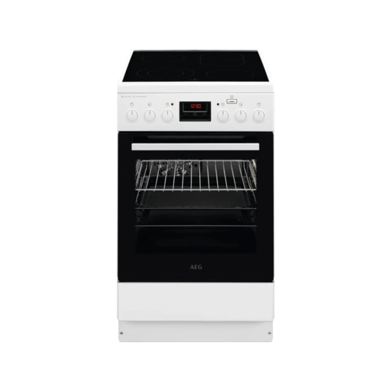 AEG CCB56481BW Κεραμική Kουζίνα