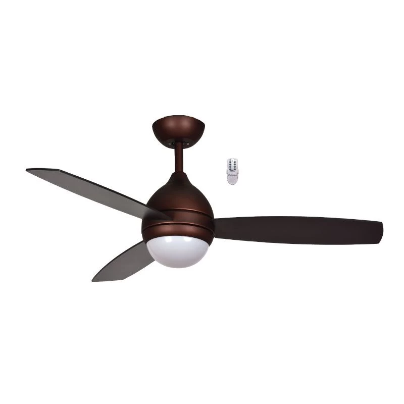 Primo PRCF-80521 Ανεμιστήρας Οροφής 48'' 120CM Wenge Με τηλεχειριστήριο Led 18W (800521)