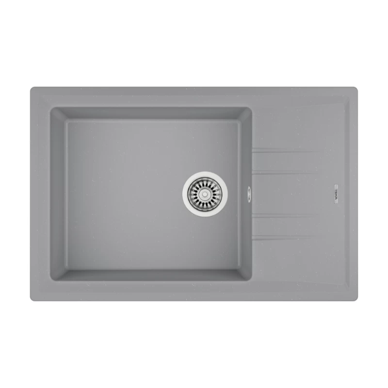 Teka STONE 60 S-TG 1B 1D METALLIC GREY Νεροχύτης (115330028)