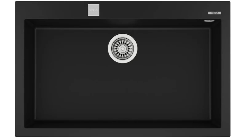 Teka FORSQUARE 72.40 TG BLACK Νεροχύτης (115230000)