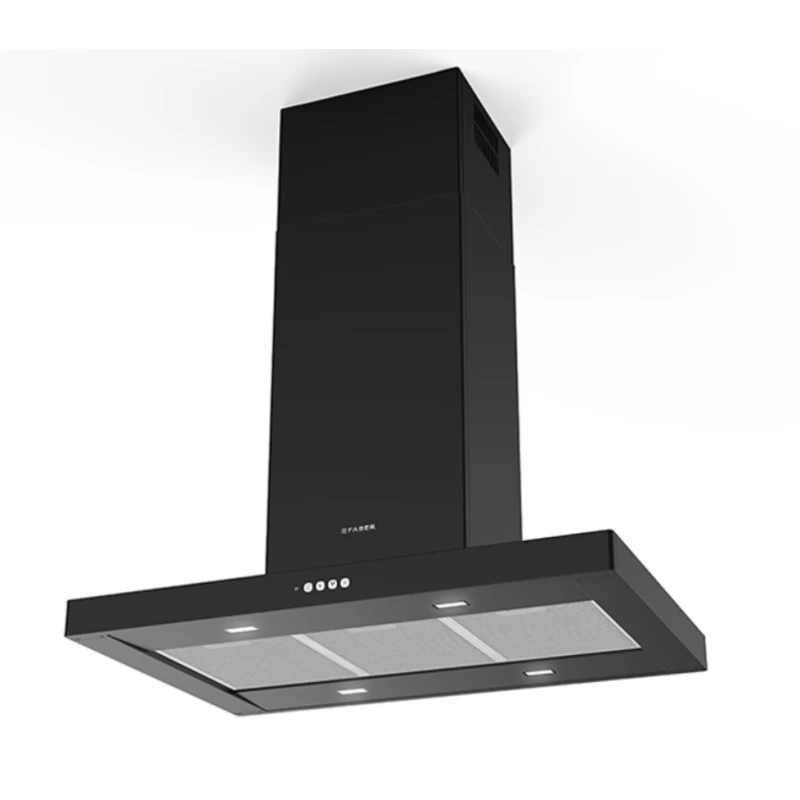 Faber STILO COMFORT ISOLA BK MATT A90 Απορροφητήρας Νησίδα (325.0618.792)