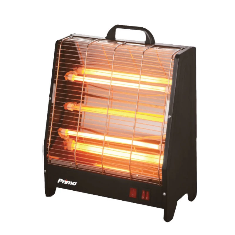 Primo PRQH-81052 Μαύρη Θερμάστρα Χαλαζία (810052)