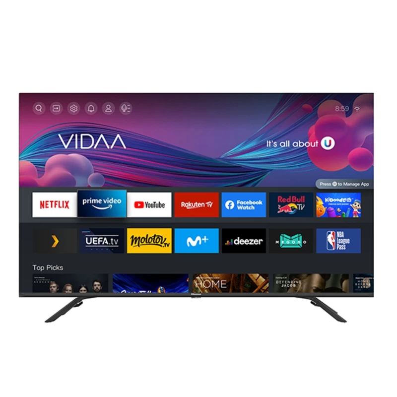 Hisense 55E76GQ 4K QLED UHD Smart TV Τηλεόραση