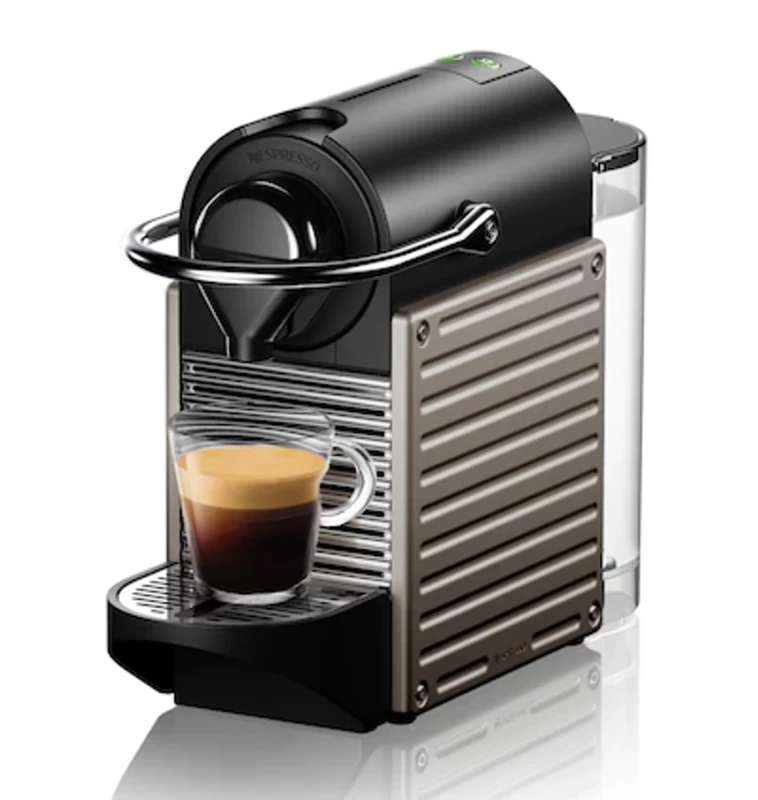 Krups Nespresso XN304TS/XN304TV Pixie Titanium (Δώρο 100€ επιστροφή σε παραγγελίες καφέ ή 60 κάψουλες)