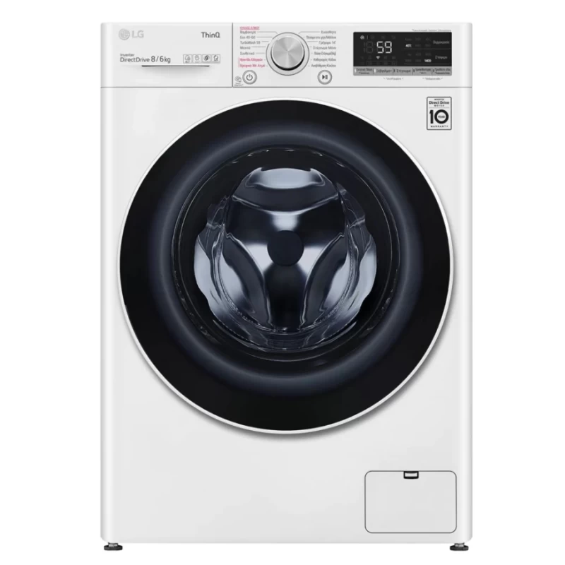 LG F4DV508S0E Steam Πλυντήριο Στεγνωτήριο