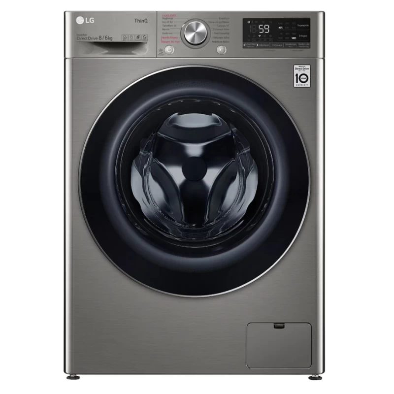 LG F4DV508S2PE Steam Πλυντήριο Στεγνωτήριο