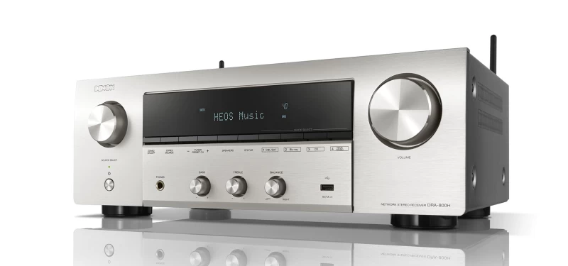 Denon DRA-800H PS Silver Δικτυακός Ραδιοενισχυτής