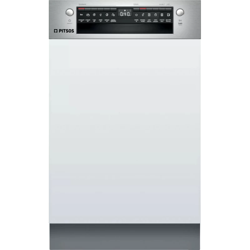 Pitsos DIS60I00 Εντοιχιζόμενο Πλυντήριο Πιάτων 45 cm