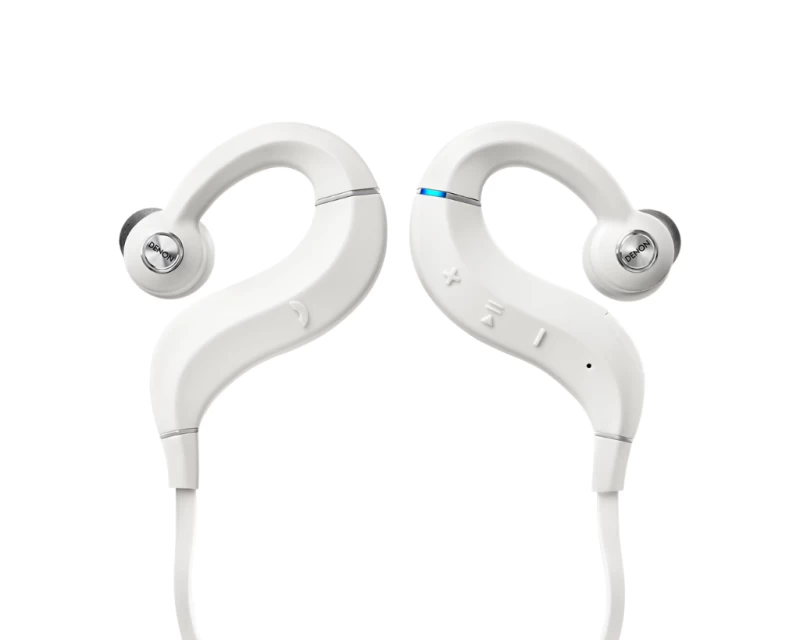 Denon AH-C160W White Wireless Sport Ακουστικά