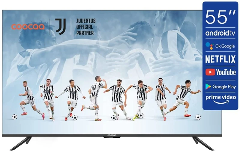 COOCAA 55S6G 55'' UHD 4K Android TV™ Τηλεόραση