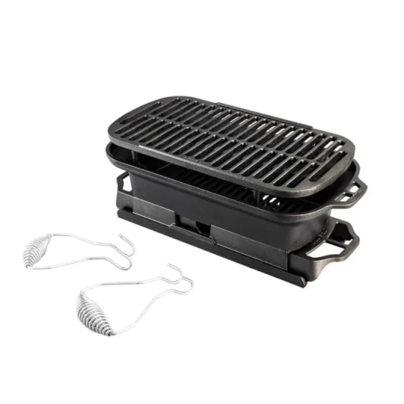 Lodge LSPROG Sportsman’s Pro Φορητή μαντεμένια ψησταριά κάρβουνου