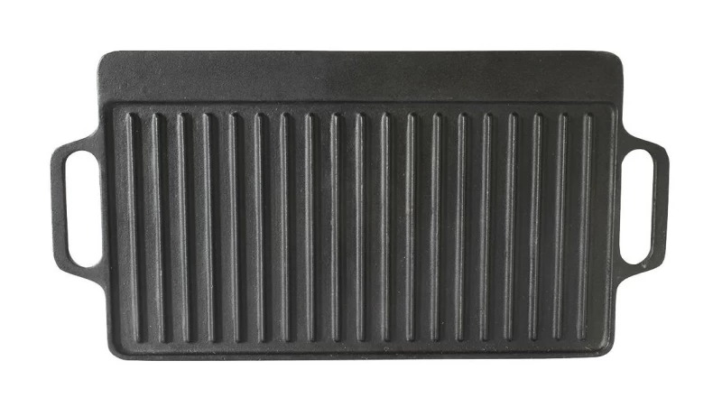 Estia Iron 24X47cm Πλάκα Ψησίματος Μαντεμένια 2 όψεων (01-4521)