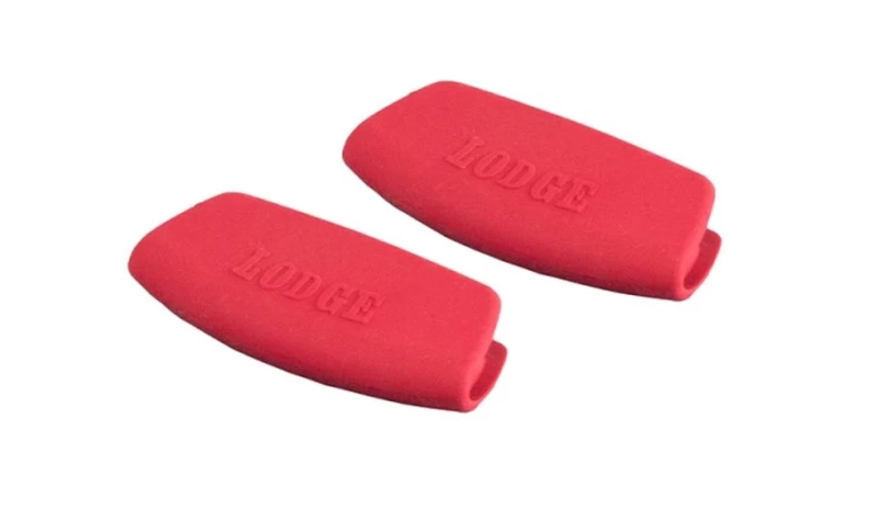 Lodge ASBG41 Κόκκινες Λαβές Σιλικόνης Για Lodge Bakeware – 2τμχ.