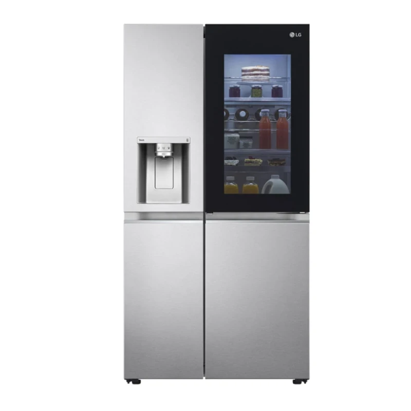 LG GSXV91BSAF Total No Frost InstaView Door-in-Door Ψυγείο Ντουλάπα