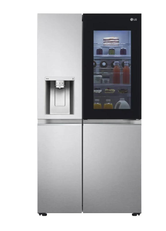 LG GSXV91BSAF Total No Frost InstaView Door-in-Door Ψυγείο Ντουλάπα