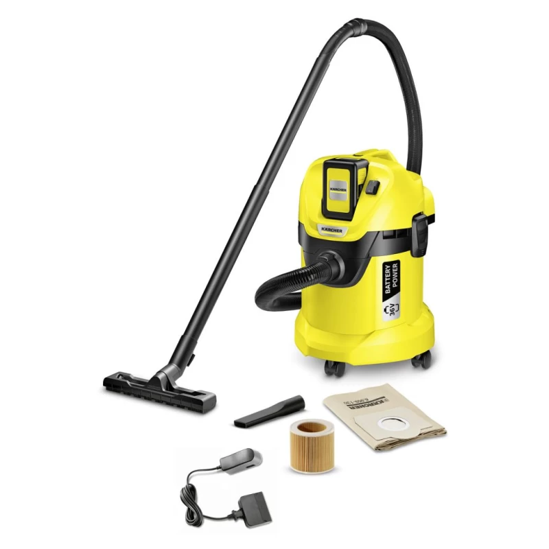 Karcher WD 3 Battery Set Σκούπα υγρής και ξηρής αναρρόφησης (1.629-911.0)
