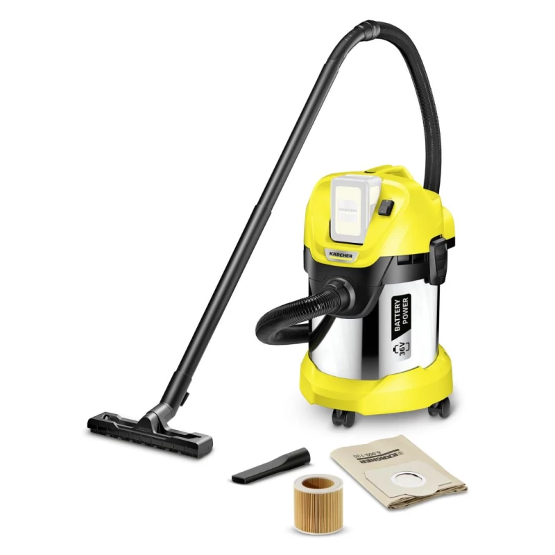 Karcher WD 3 Premium Battery Σκούπα υγρής και ξηρής αναρρόφησης (1.629-950.0)