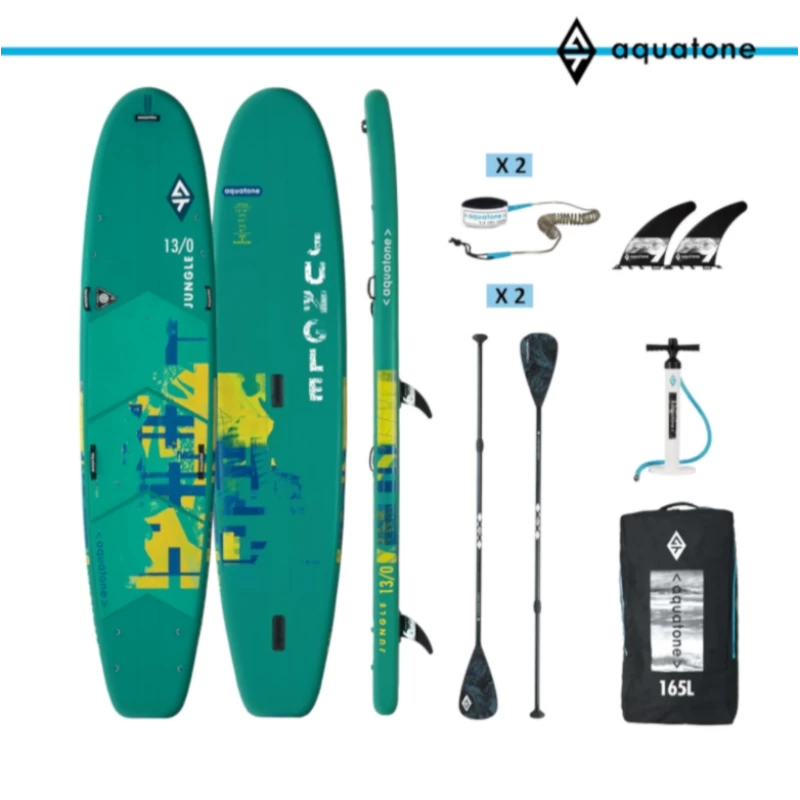 Aquatone SUP Jungle 13’0″ 2+1 Φουσκωτό SUP (TS-801D) (104632)