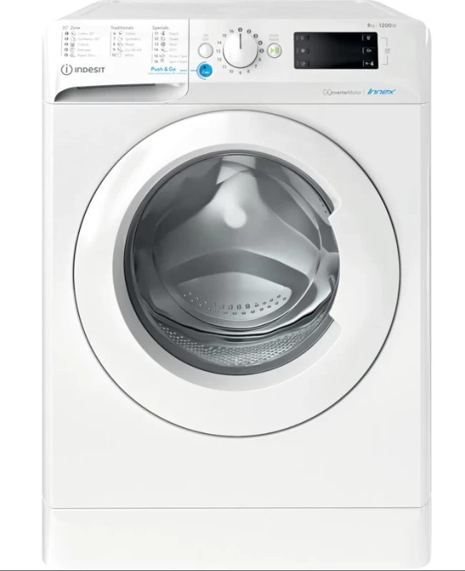 Indesit BWE 81285X W EE N Πλυντήριο Ρούχων