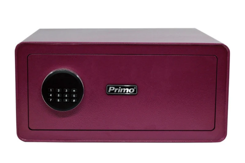 Primo PRSB-50036 Οθόνη LCD 20Χ42Χ37εκ. Μελιτζανί Χρηματοκιβώτιο (500036)