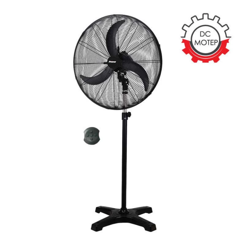 Primo PRSF-80560 Ανεμιστήρας Ορθοστάτης 26'' 65εκ. Βιομηχανικός DC Με Τηλεχειριστήριο (800560)