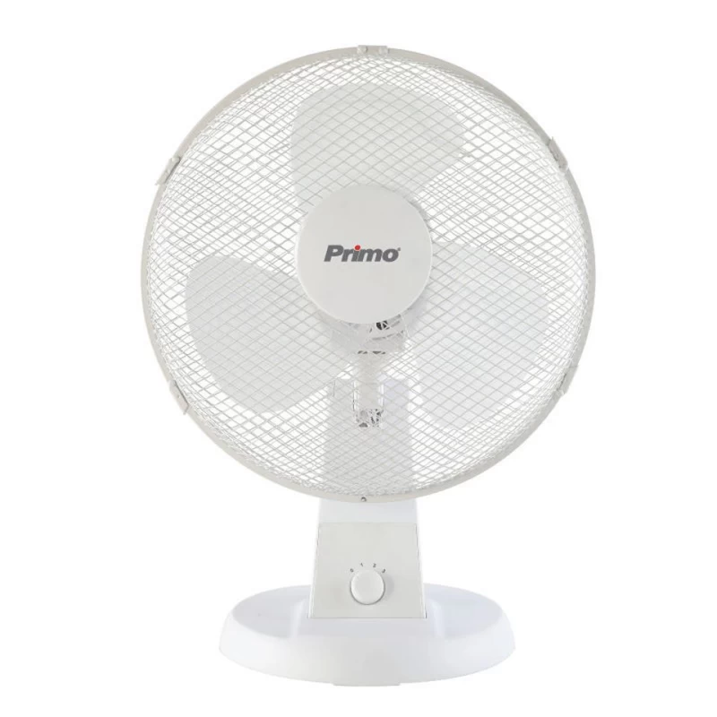 Primo PRTF-80546 Ανεμιστήρας Επιτραπέζιος 12'' 30εκ. Λευκός (800546)