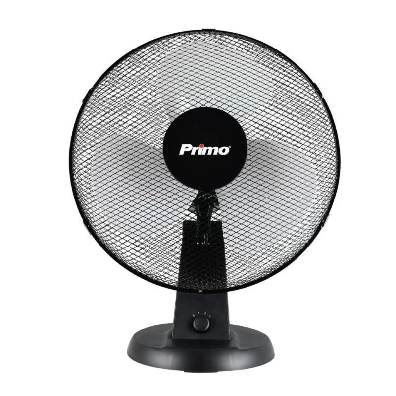 Primo PRTF-80502 Ανεμιστήρας Επιτραπέζιος 12'' 30εκ. Μαύρος (800502)