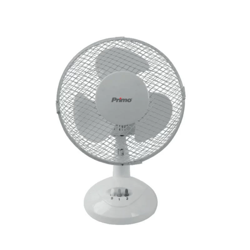 Primo PRTF-80408 9'' 23εκ Λευκός Ανεμιστήρας Επιτραπέζιος (800408)