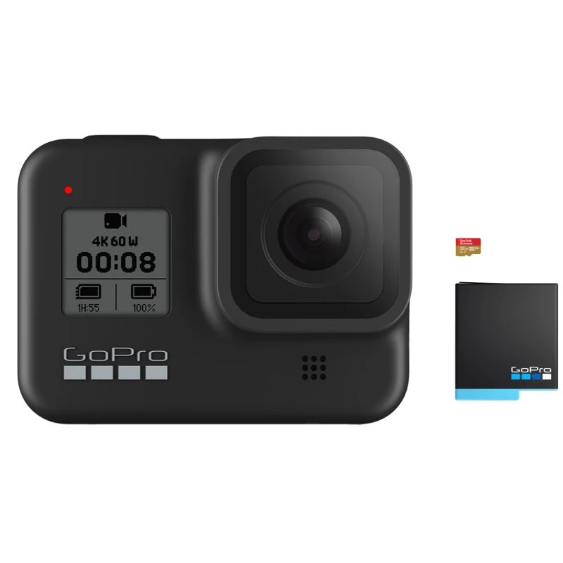 GoPro HERO8 Black Action Camera (CHDHX-801-RW)