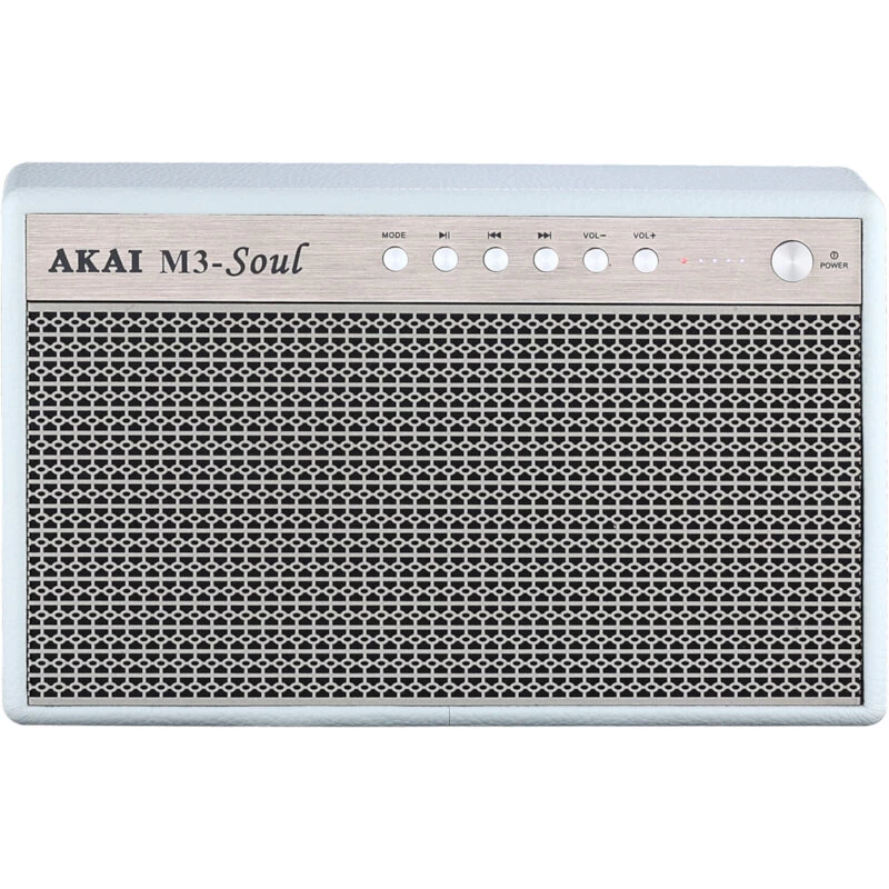 Akai M3-Soul White Φορητό ηχείο Bluetooth