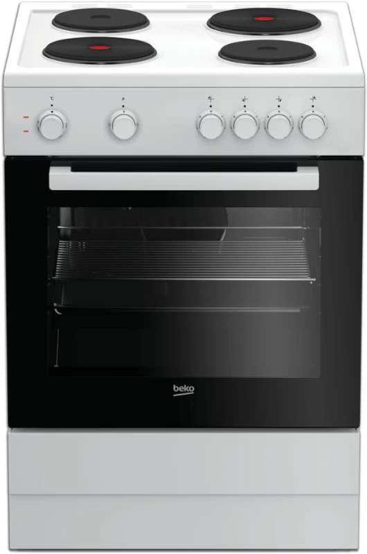 Beko FSS 66000 W Εμαγιέ Κουζίνα