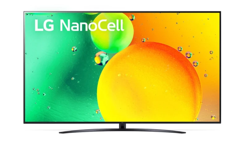 LG 75NANO766QA 75'' 4K UHD Smart Τηλεόραση