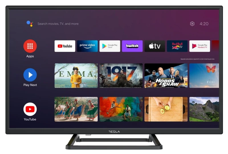 Tesla 40E620BFS 40'' FHD Smart Android TV Τηλεόραση (Model 2022)