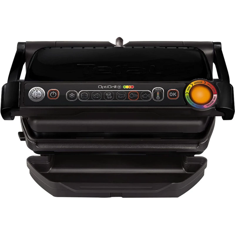 Tefal GC7128 Optigrill+ Μαύρη Τοστιέρα Γκριλιέρα 