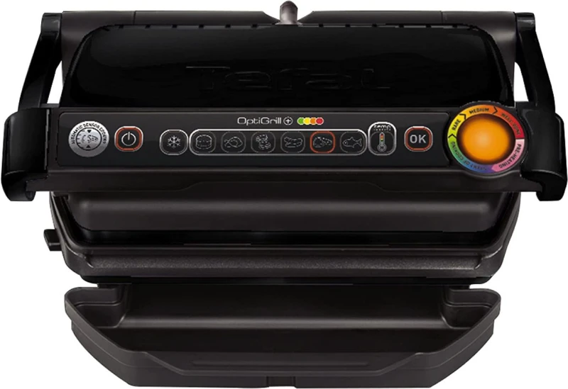Tefal GC7128 Optigrill+ Μαύρη Τοστιέρα Γκριλιέρα 