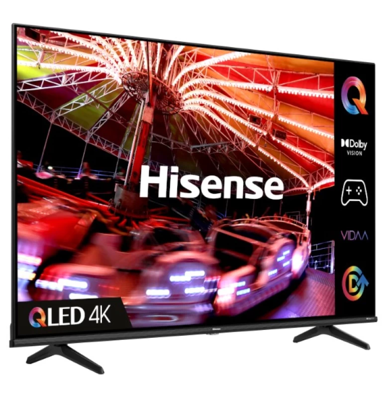 Hisense 50E7HQ 50'' 4K UHD QLED Smart TV Τηλεόραση