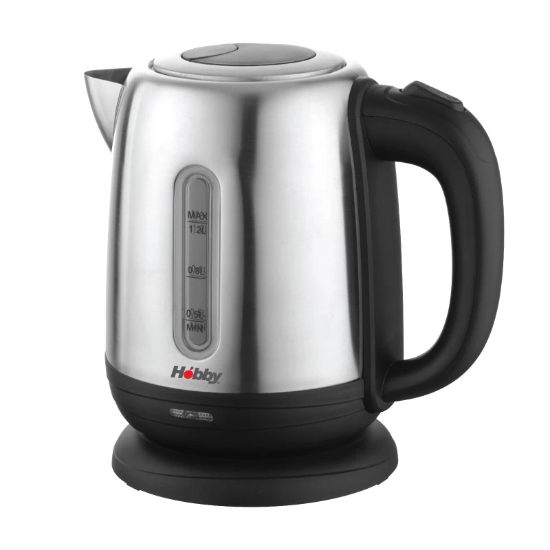 Hobby HCK-40351 1.2L 1630W Μαύρος/Inox Βραστήρας (400351)