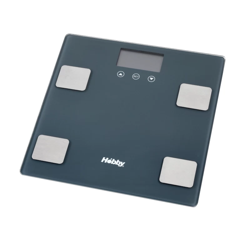 Hobby HBS-40393 Ανθρακί Ζυγαριά μπάνιου (400393)
