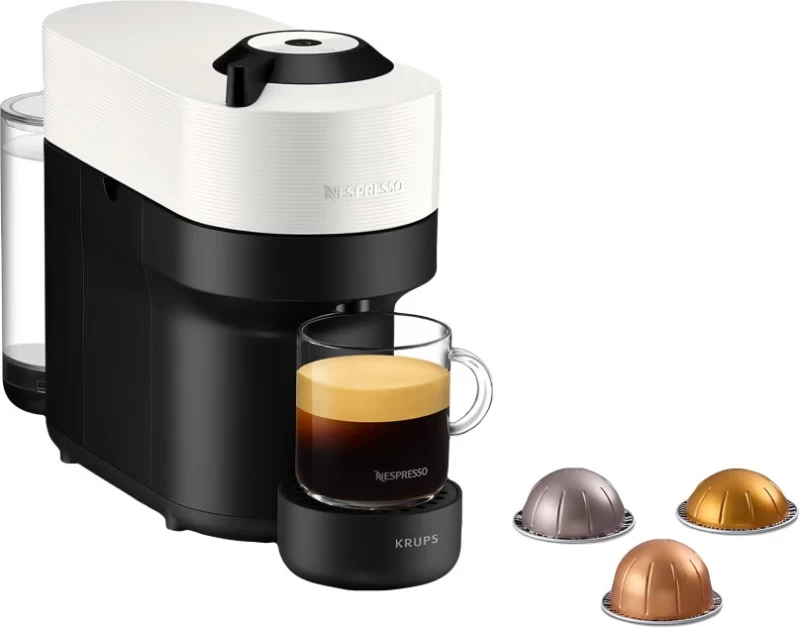 Krups Nespresso XN9201 VERTUO POP Λευκή Καφετιέρα Espresso