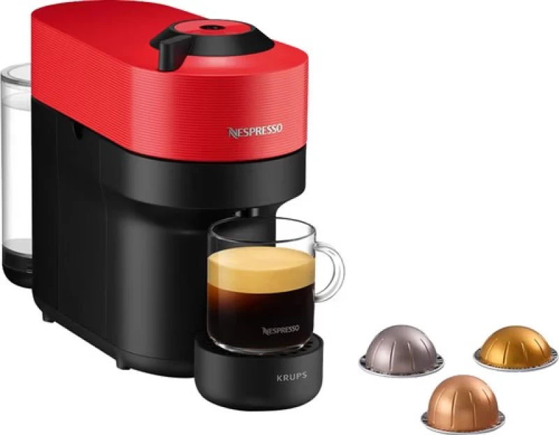 Krups Nespresso XN9205 VERTUO POP Spicy Red Καφετιέρα Espresso