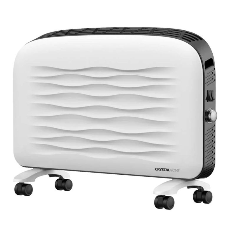 Crystal Home Slim Line Wavy Λευκός Θερμοπομπός (5202897004450)